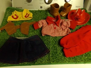 cabbage patch kids doll clothes girls western set vhtf - Picture 1 of 5