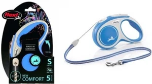 Flexi Comfort Blue Dog Cord 5m Size small 12kg Made in Germany - Picture 1 of 4