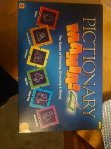 Pictionary Mania Board Game By Mattel Games (2005) Complete In Original Box - Picture 1 of 5