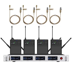 Micrófonos inalámbricos para cineastas 4 canales True Diversity inalámbricos para Shure - Imagen 1 de 3