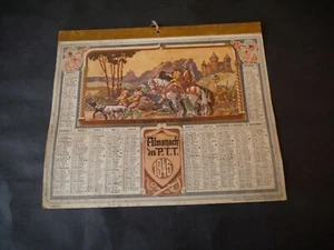 ALMANACH DES POSTES ET DES TÉLÉGRAPHES 1945 DÉPART POUR LA CHASSE - Imagen 1 de 2