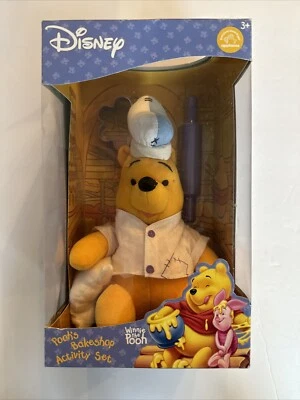 JUEGO DE ACTIVIDADES DE PANADERÍA VINTAGE DISNEY WINNIE THE POOH'S COLECCIONABLE CON RECETA ¡NUEVO! Foto 1 de 4
