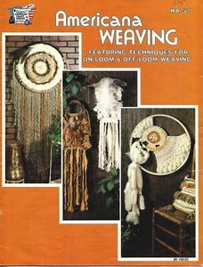Americana Weaving - Weaving Instruction Booklet - Bild 1 von 8