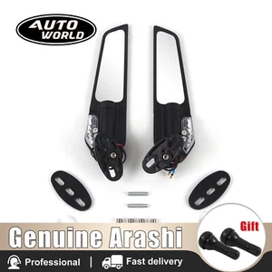 Espejo retrovisor lateral de ajuste para Suzuki GSXR1000 2004 - 2016 2015 2014 13 BY - Imagen 1 de 13