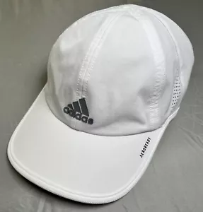 Adidas AeroReady Mujer Blanco Gorra de Correr Ajustable Ligera Gorra de Pelota - Imagen 1 de 4