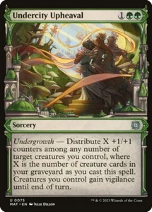 Undercity Upheaval (075) Showcase March of the Machine: The Aftermath MAT MTG - Picture 1 of 1