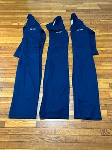 Overall Utility Navy Blau 44S Militär Overall Mechaniker Overall 23" Ins. lot - Bild 1 von 9