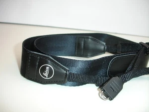 Leica Black Nylon Shoulder Strap 1.5" Wide, With lug rings - Picture 1 of 5