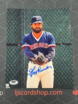 Foto firmada por Jeff Reardon 8x10 certificado de autenticidad SGC J1 Foto 1 de 3