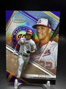 2021 Topps Gold Label Class 1 Purple /99 #30 Juan Soto - Picture 1 of 2