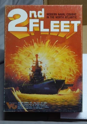 Wargame - 2nd Fleet: Modern Naval Combat - North Atlantic (1986) - UNPUNCHED - Image 1 of 4