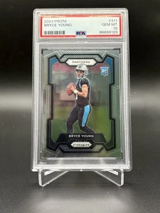2023 Panini Prizm Bryce Young Rookie RC #311 Psa 10 Carolina Panthers - Bild 1 von 2