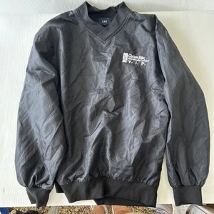 Vintage 2000s Cedar Fair Point Amusement Park VIP Pullover Jacket MEDIUM - Bild 1 von 4