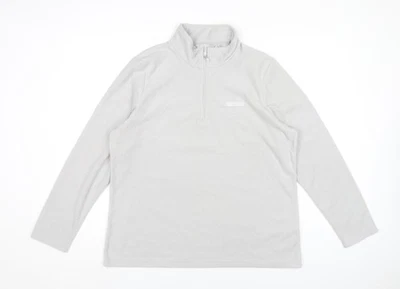 Sudadera polar gris para mujer Regatta UK 18 Pullover 1/2 cremallera Foto 1 de 4