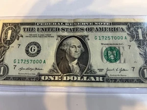 Zip Code $1 Note - Shippensburg, PA  Fancy Collectable- G 17257000 A - Picture 1 of 2