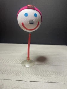 Vintage Jack In The Box Restaurant Window Suction Cup Jack With Beanie - Picture 1 of 6