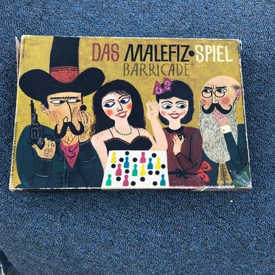 Vintage Das Malefiz Spiel ( Barricade) Ravensburger 1960 West Germany Board Game - Image 1 of 4