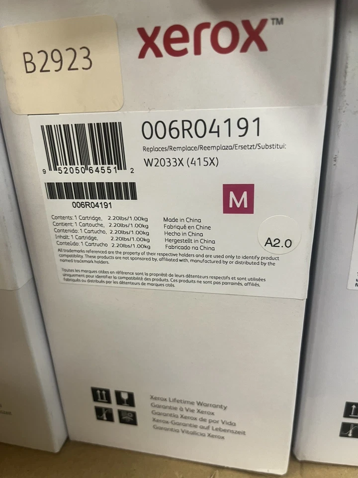 Xerox Everyday Replacement Toner Cartridge High Yield Magenta For HP W2033X - Image 1 of 1