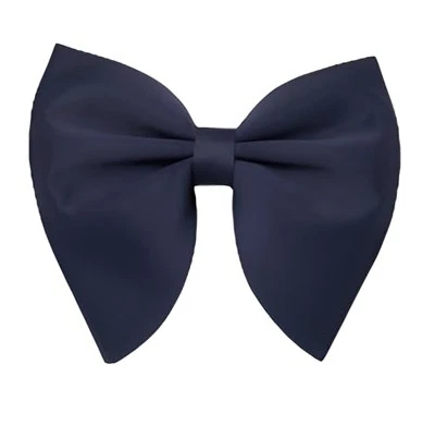 Formal Bow Ties for Men, Pre-Tied Black Bow Tie for Tuxedo Suit, Navy Blue - Image 1 of 4