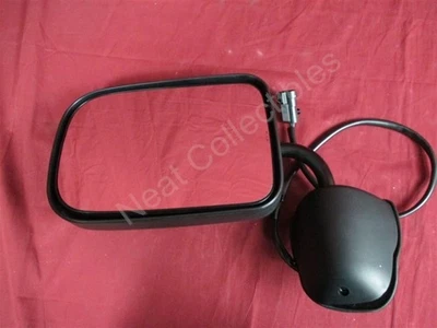 NOS OEM Dodge B1500 B2500 3500 Van Low Mount Electric Mirror 1994 -96 Left Black - Image 1 of 4