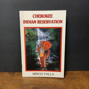 Vintage Cherokee Indian Reservation Guide, Mingo Falls, Maggie Valley - Picture 1 of 5