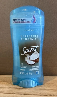 Secret Clear Gel Nurturing Coconut 2.6oz Antiperspirant Deodorant - A0217 - Image 1 of 3