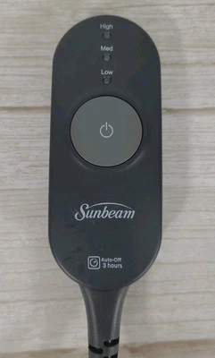 Sunbeam Style AA85 3-Prong Electric Heated Throw Blanket Controller Power Cord - Image 1 of 4