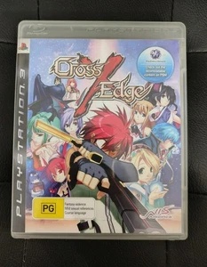 Cross Edge PS3 Game Playstation 3 AUS PAL Version Mint Disc Complete JRPG - Picture 1 of 4
