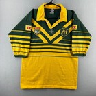 Vintage Australian Rugby League Jersey Mens 2XL Cotton Jersey RL Kangaroos