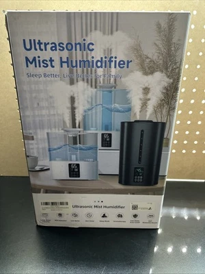 6L Humidifiers for Bedroom Large Room Home, Cool and Warm Humidifier for Plants  - Image 1 of 4