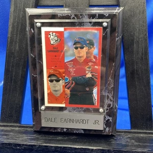 Dale Earnhardt Jr Press Pass 2002 NASCAR Winston Cup placa 5x6 - Imagen 1 de 5