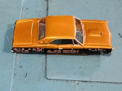 Carroceria de autorama MoDEL MoToRING Aurora Black Tiger Pontiac GTO's T-jet escala HO - Imagem 1 de 4