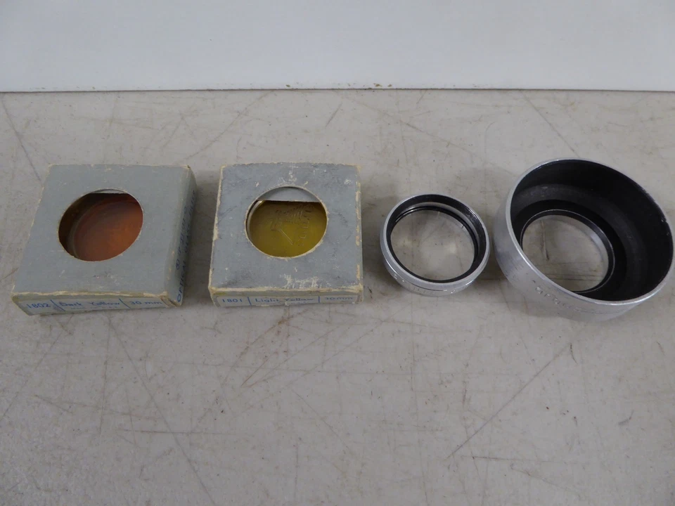 ARGUS Filters and  Holder/Adapter w/Rings lot of 4 - Image 1 of 4