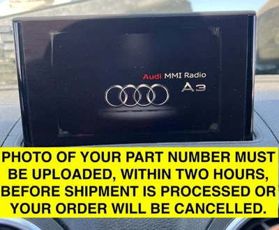 📛 15 16 17 18 2015 2016 2017 2018 Audi A3 S3 Dash Display Screen OEM 8V0857273M - Image 1 of 4