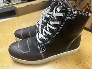Harley-Davidson Steinman 7" Schnürung Wasserdicht Herren Braun Motorradstiefel - Bild 1 von 9