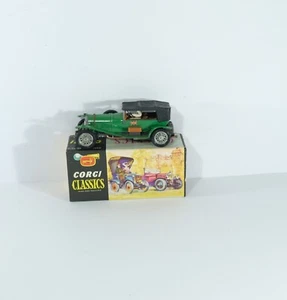 C1964-69 VINTAGE CORGI TOYS CORGI CLASSICS n.9001 1927 BENTLEY AUTO GIOCATTOLO IN SCATOLA A5 - Foto 1 di 8