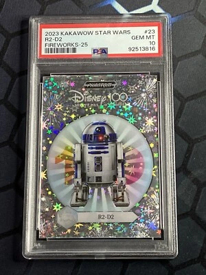 2023 Kakawow Phantom Star Wars R2-D2 #PS-YH-23 Fireworks-25/25 PSA 10 - Imagem 1 de 2
