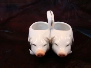 Salz Pfeffer Figur Schwein Tier Art Deco Stil Deutsch Jugendstil P - Bild 1 von 7