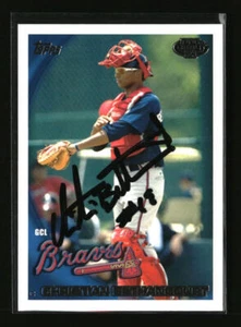 2010 Topps Pro Debut IP Autograph Christian Bethancourt #7 Braves - Picture 1 of 2
