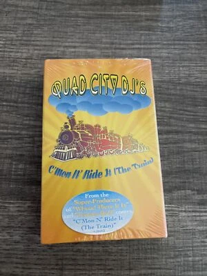 Sealed Quad City DJs C’mon N’ Ride It (the Train) Cassette Single Color Cover - Image 1 of 4