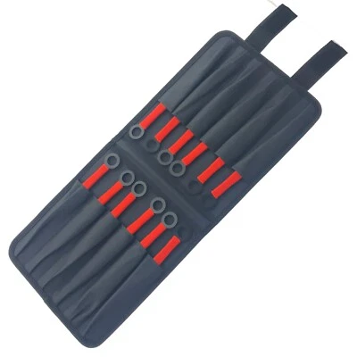 12 PCS Practice Throwing Knives Kunai Set - Red - Image 1 of 4
