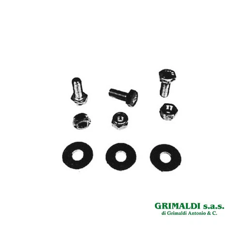 VITI INOX PER CROCIERA LAVATRICE ARISTON INDESIT MERLONI MARGHERITA KIT DA 9 PZ - Immagine 1 di 1