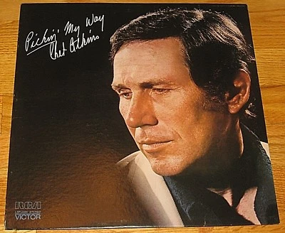 PICKIN MY WAY CHET ATKINS COUNTRY GUITAR VINTAGE VINYL LP RECORD NM JOHNNY CASH - Image 1 of 4