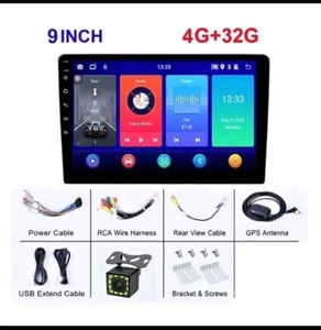 AUTORADIO 2 DIN ANDROID 9 POLLICI STEREO AUTO WIFI NAVIGATORE GPS USB BLUETOOTH - Foto 1 di 8