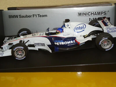 Minichamps 1:18 BMW Sauber F1.06 J.Villeneuve 2006 mit OVP 100060017 - Bild 1 von 4