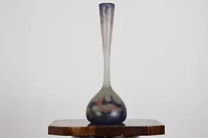 Art Deco Große Vase Muller Freres Müller Freres Luneville Hohe Form - 28,5cm - Bild 1 von 14