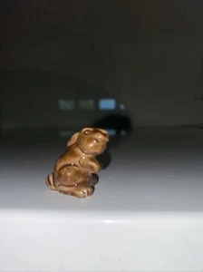 Vintage Wade BUNNY Rabbit Animal Figurine Figure Porcelain Ceramic England Mint - Picture 1 of 4