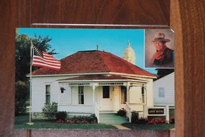 Alte Postkarte Geburtsort von John (Duke) Wayne Winterset, Iowa von Brett Wildin - Bild 1 von 2