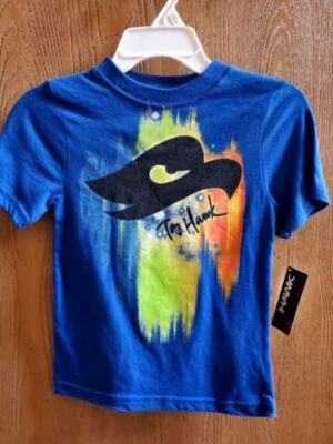 Новый с Ярлыками размер 4 или 5/6 Tony Hawk скейтбординга мальчиков футболка новый вы выбираете - Изображение 1 из 4