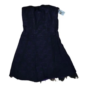 Tripp NYC Goth Black Purple Corset Tutu Mini Dress Size LARGE NEW!! Steampunk - Picture 1 of 7